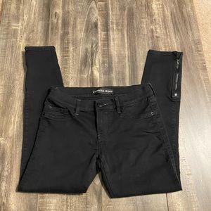 Express Stella low rise ankle jeans